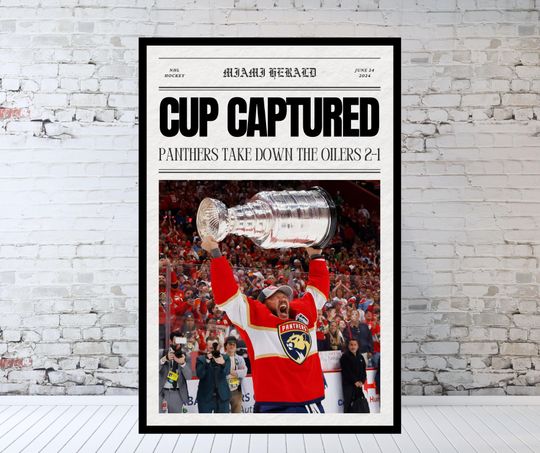 2024 Florida Panthers Poster