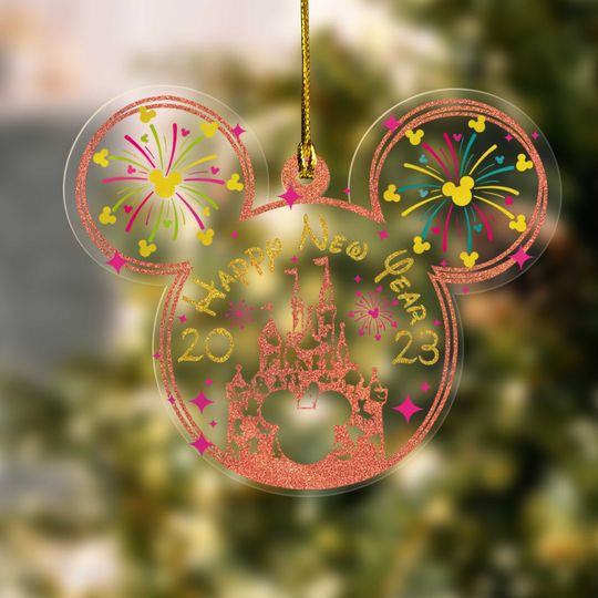 Mickey's Very Merry Christmas Party 2023 Ornament, Disneyland Christmas, Mickey and Friends Christmas