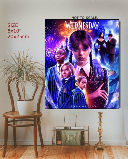 Wednesday Season 1  Poster