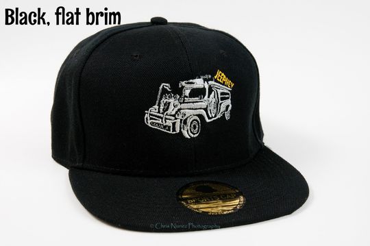 Embroidery Jeepney Cap Pinoy Pride Baseball Hat