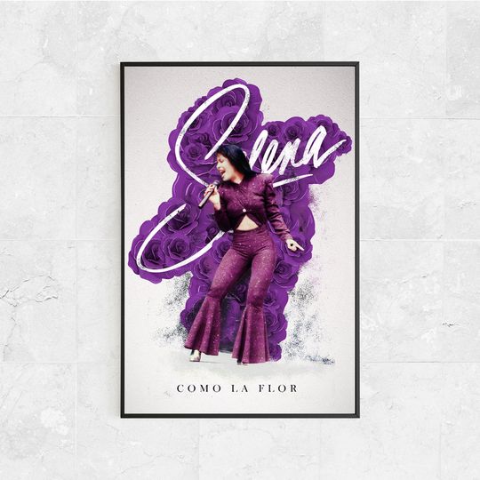 Selena Quintanilla Vintage Poster