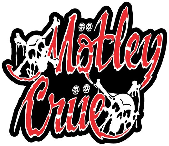 Motley Crue Logo Sticker | Vinyl Decal 10 Sizes!!!