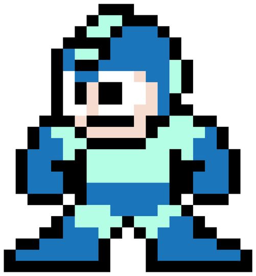 Mega Man 8 Bit Sticker /MegaMan Nintendo NES Vinyl Decal 10 sizes!!