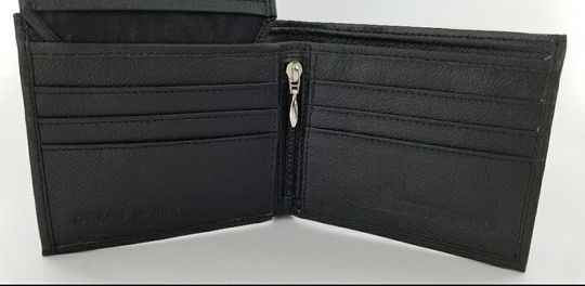 Genuine Handmade Space Guardians Leather Bifold EDC Wallet,Unique Gifts,Birthday Presents.Fully Laserprinted