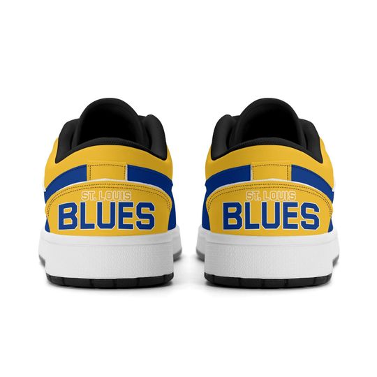 St. Louis Blues Low Top Sneakers, NHL Fan Shoes, Gift for Hockey Lovers