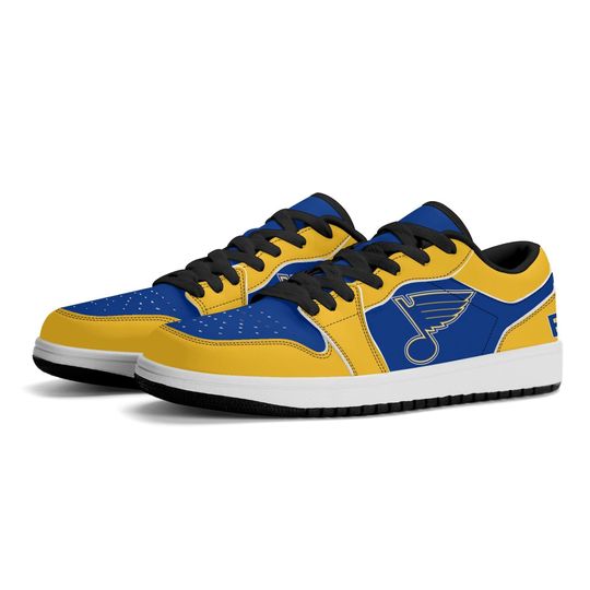 St. Louis Blues Low Top Sneakers, NHL Fan Shoes, Gift for Hockey Lovers