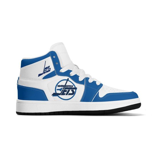Winnipeg Jets Fan Unofficial High-top Shoes, sneakers, trainers Unisex
