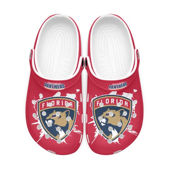 Florida Panthers Sandals, Clogs, Toe Sandal Soft Lightweight Footwear Men Women