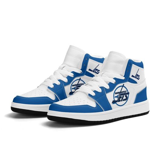 Winnipeg Jets Fan Unofficial High-top Shoes, sneakers, trainers Unisex