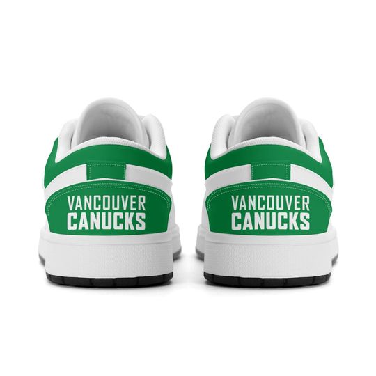 Vancouver Canucks Low Top Sneakers, NHL Fan Shoes, Gift for Hockey Lovers