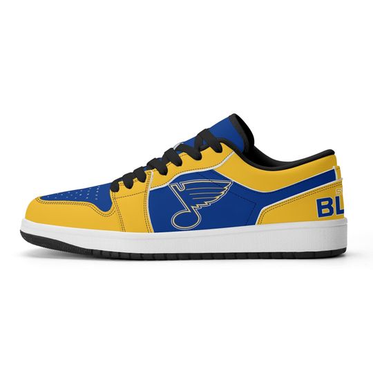 St. Louis Blues Low Top Sneakers, NHL Fan Shoes, Gift for Hockey Lovers
