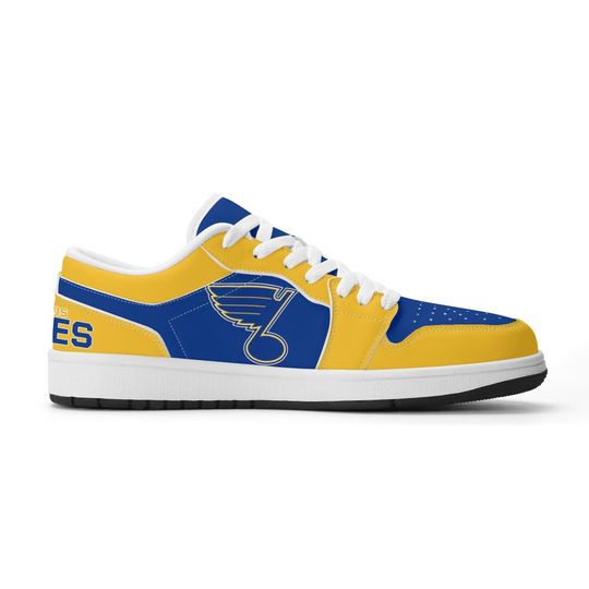 St. Louis Blues Low Top Sneakers, NHL Fan Shoes, Gift for Hockey Lovers