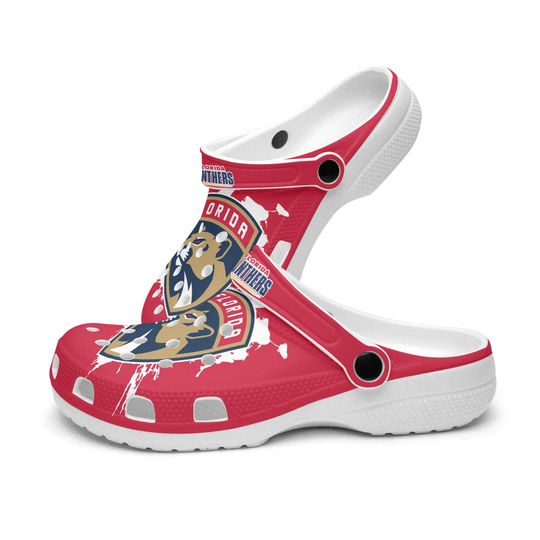 Florida Panthers Sandals, Clogs, Toe Sandal Soft Lightweight Footwear Men Women