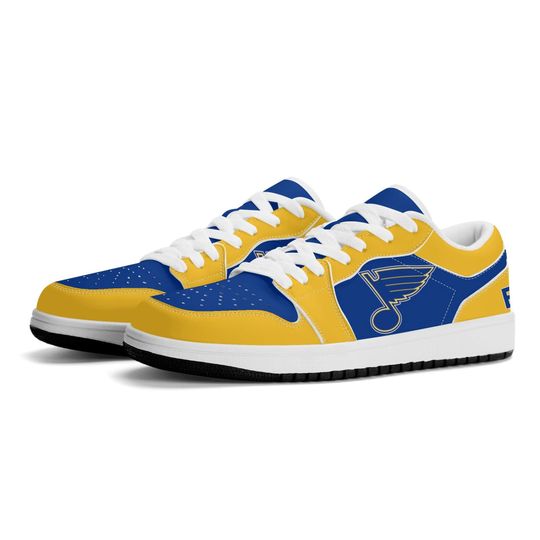 St. Louis Blues Low Top Sneakers, NHL Fan Shoes, Gift for Hockey Lovers