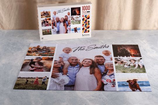 1000 Pieces Custom Puzzle, Create Your Own Photo Puzzle, Personalized Puzzle Wedding, Christmas, Gift for Her, Engagement Anniversary