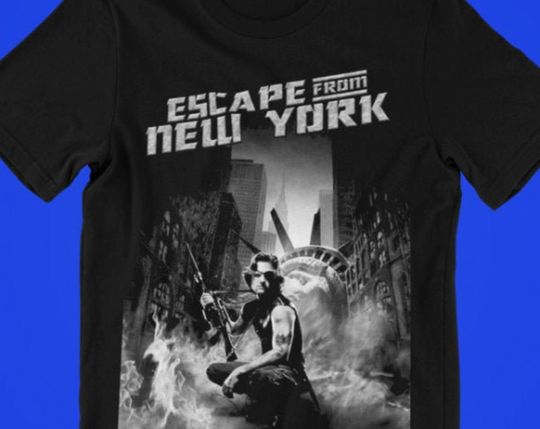 Escape from New York Snake Plissken 1981 Movie T-Shirt