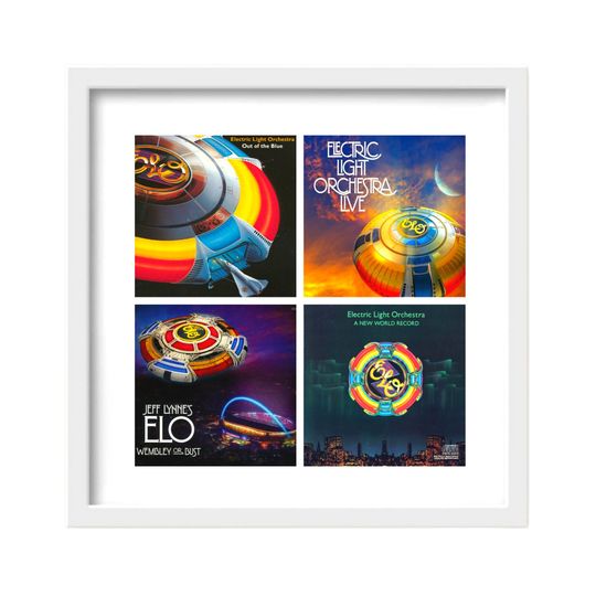 Electric Light Orchestra Music Art Print / Poster For ELO Fans And Rock Music Lovers