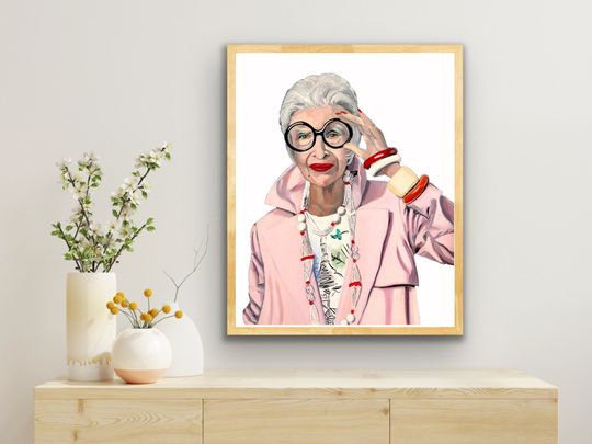 Iris Apfel Premium Matte Vertical Posters