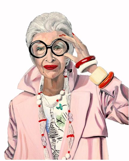 Iris Apfel Premium Matte Vertical Posters