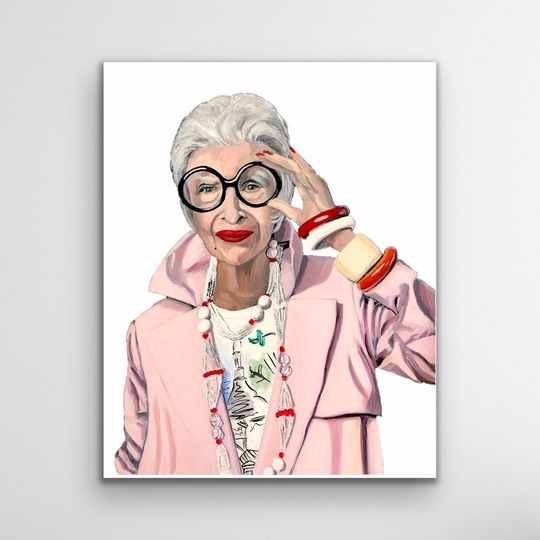 Iris Apfel Premium Matte Vertical Posters