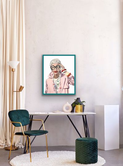 Iris Apfel Premium Matte Vertical Posters