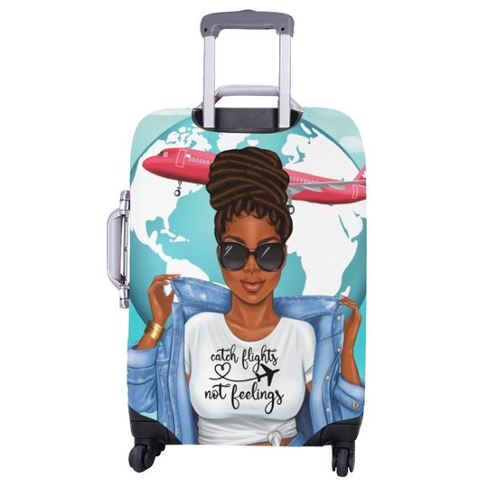 Catch Flights not Feelings Luggage Cover