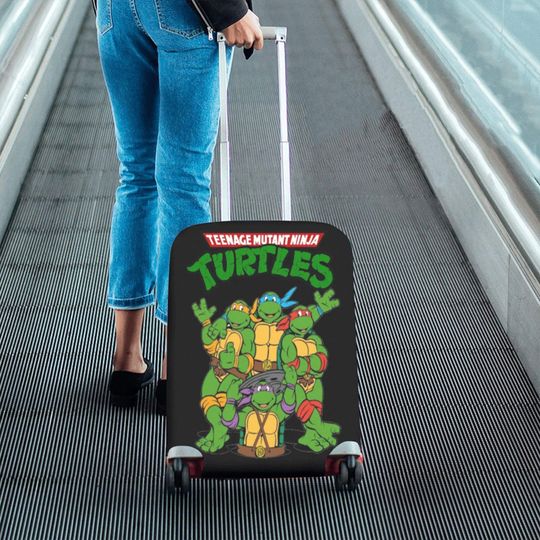 Ninja Turtle Luggage Cover