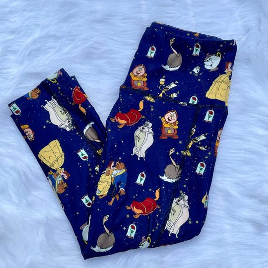 Disneys Beauty and the Beast Leggings
