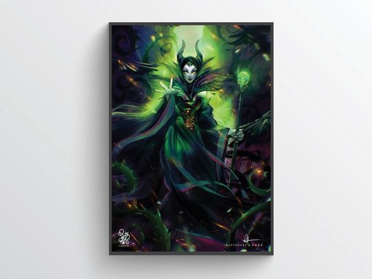 MALEFICENT - Disney Villains 2022 Poster
