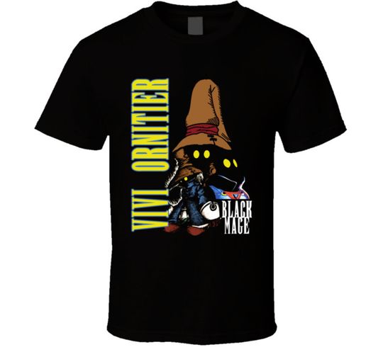 Vivi Ornitier Final Fantasy Video Game T Shirt