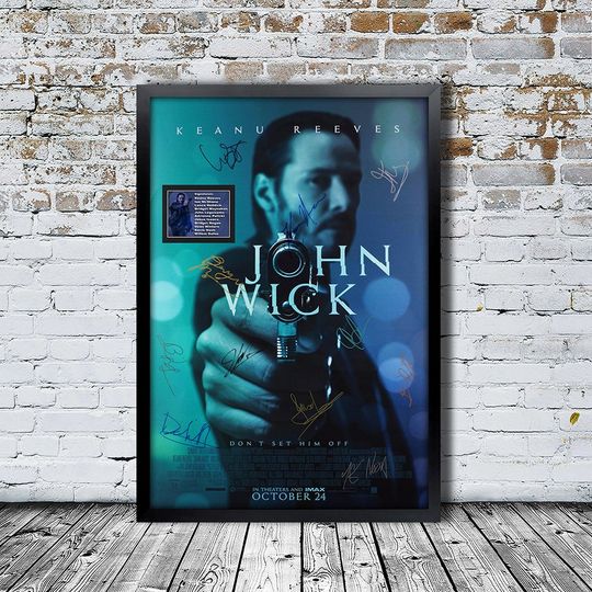 John Wick Signed Movie Poster