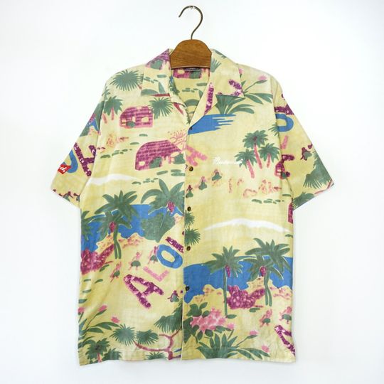 Rare Vintage Budweiser Hawaiian Shirt