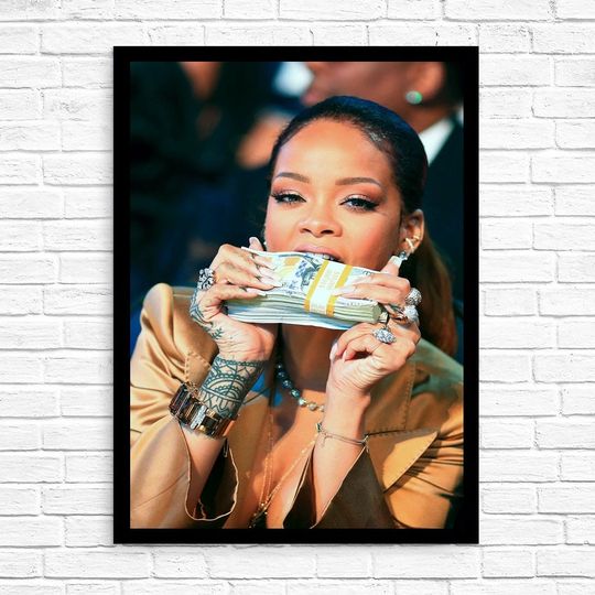 Rihanna  Poster, Wall Art Wall Decor Home Decor