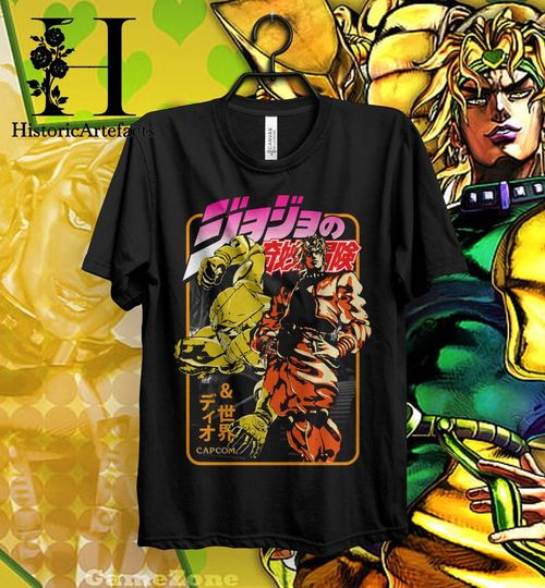 Vintage Dio Brando Jojo's Bizzare Adventure T-Shirt