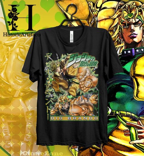 Vintage Dio Brando Jojo's Bizzare Adventure T-Shirt