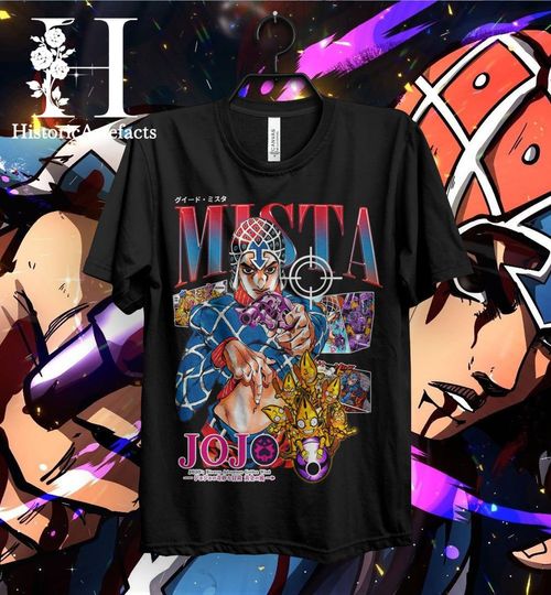 Vintage Guido Mista Jojo's Bizzare Adventure T-Shirt