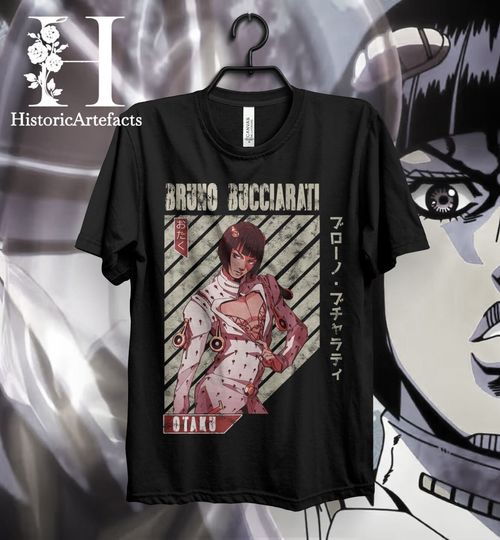 Vintage Bruno Bucciarati Jojo's Bizzare Adventure T-Shirt