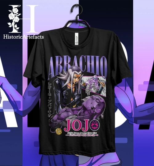 Vintage Leone Abbacchio Jojo's Bizzare Adventure T-Shirt