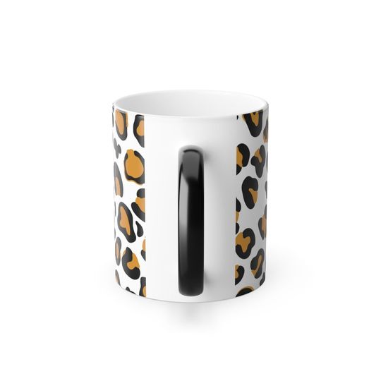 Cheetah Print Color Changing Mug 11oz