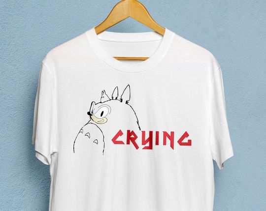 Crying Totoro Sonic Crying Band T-Shirt