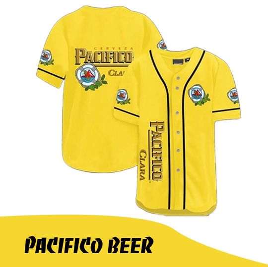 Pacifico Beer - Jersey baseball - Sport fashion