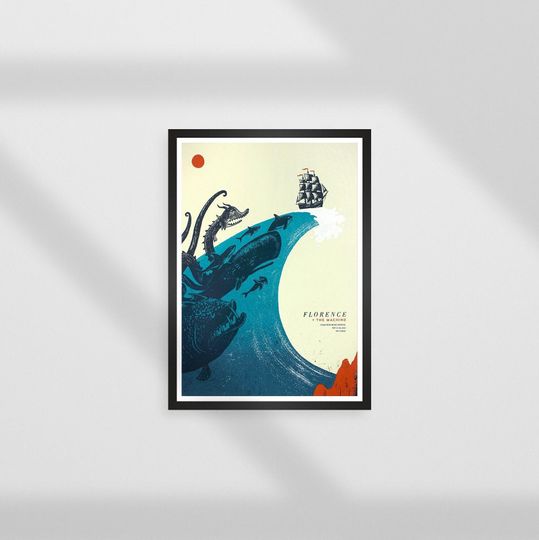 Florence and the Machine Poster, British Rock Band