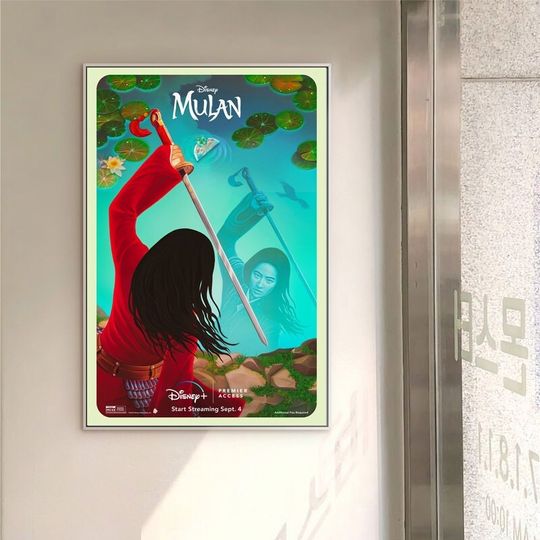 Mulan Film classic movie canvas poster unframe multiple choice