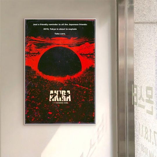 Akira Film classic movie canvas poster unframe multiple choice