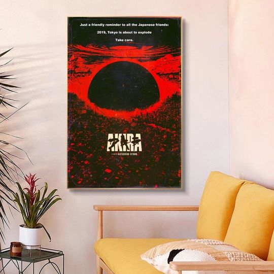Akira Film classic movie canvas poster unframe multiple choice