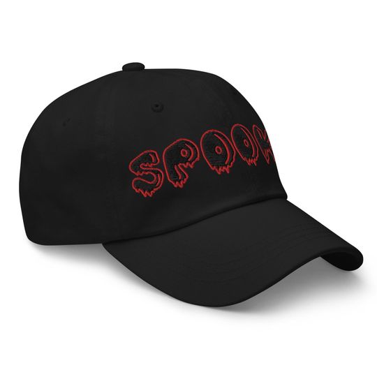 Spooky Bloody Gory Embroider Halloween Hat | Creepy Scary Baseball Cap