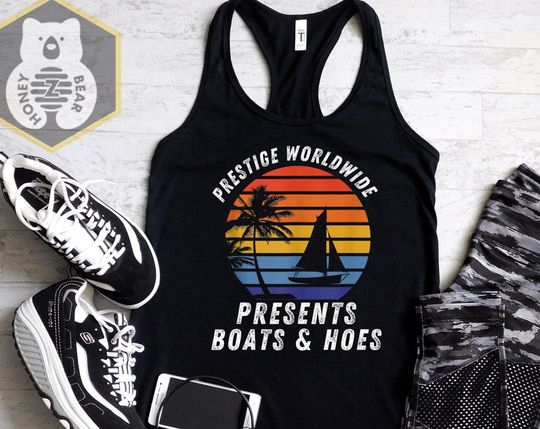 Prestige Worldwide Boats And Hoes Tank Top