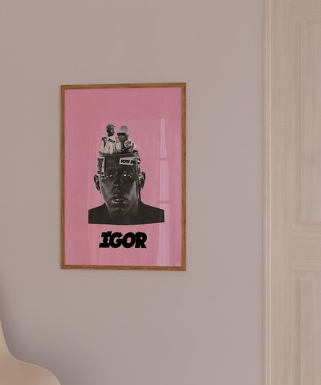 Pink Tyler The Creator Poster