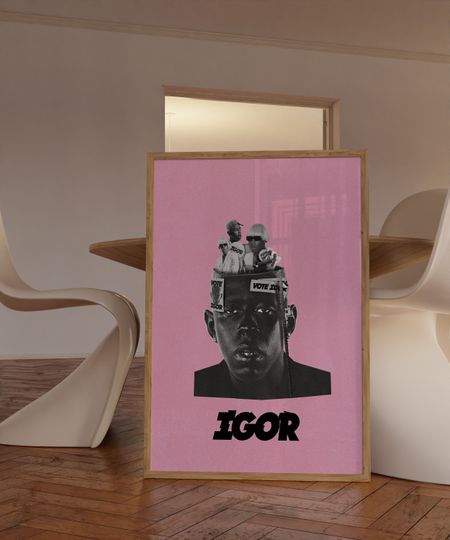 Pink Tyler The Creator Poster