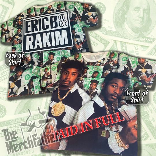 Paid In Full  Album Cover  All Over Printed T Shirt